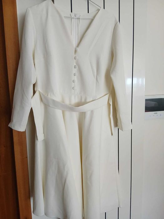 Vestido Branco Pérola M