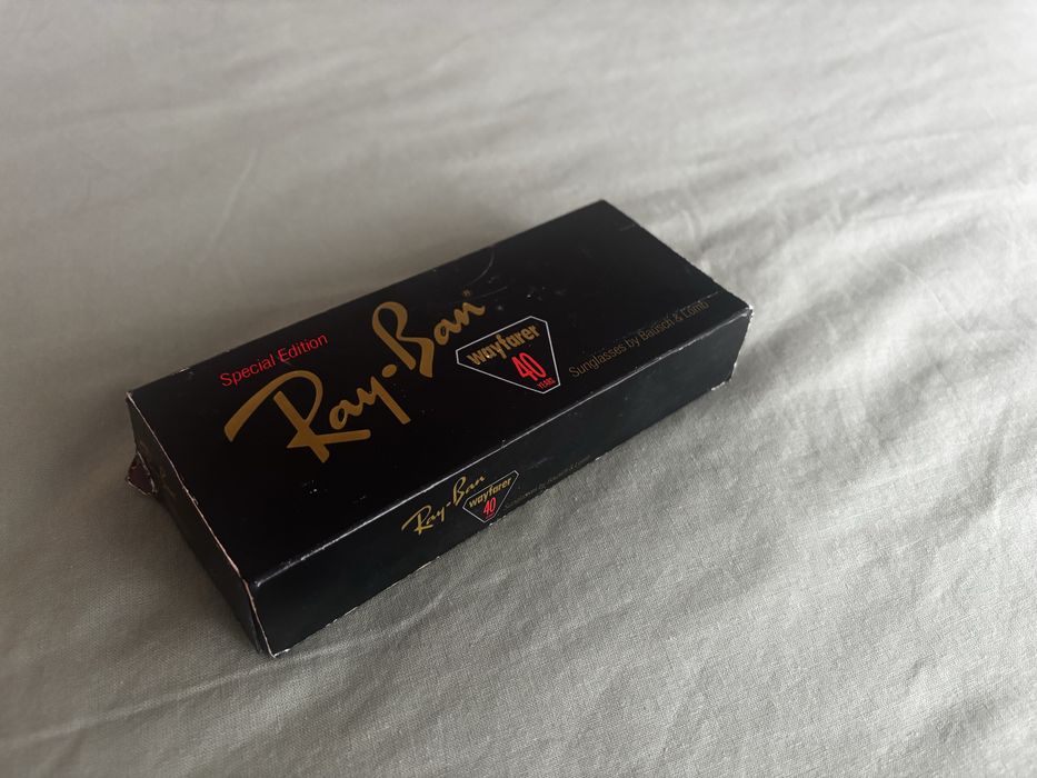 Rayban Wayfarer Tortuise B&L novos - especial 40 anos - muito raro