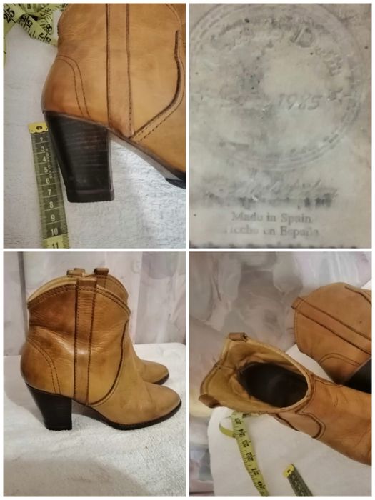 Sapatos tamanho 35 e botas tamanho 36