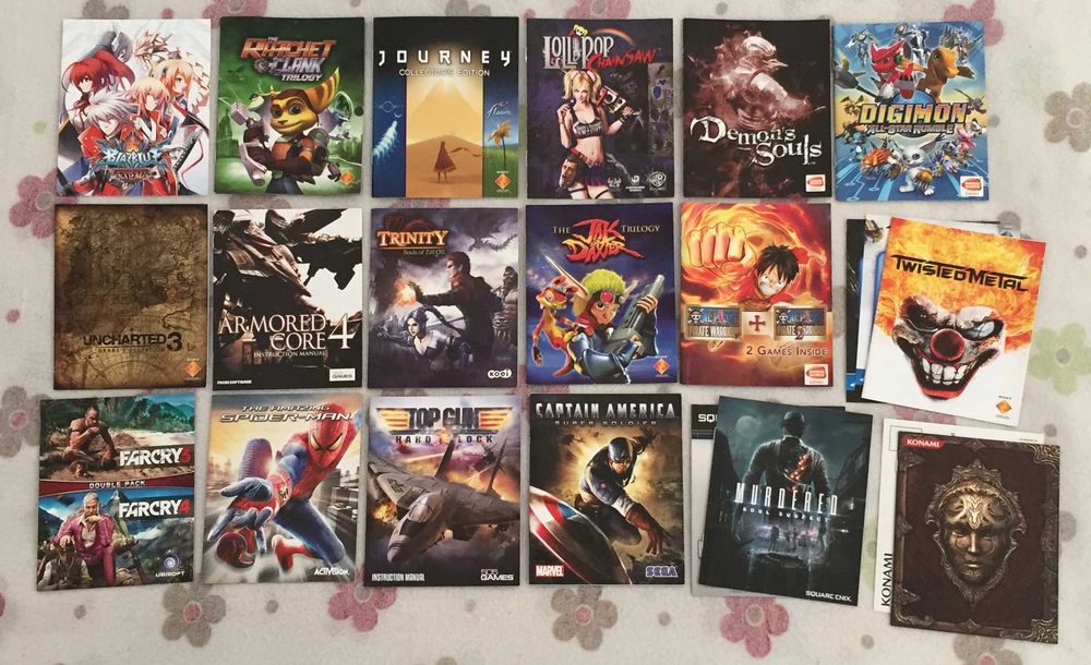 Playstation Ps3 Manuais