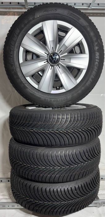 Nowe Koła Zimowe VW T-Roc /Caddy 6jx16 ET 43 5x112 205/60r16 Michelin