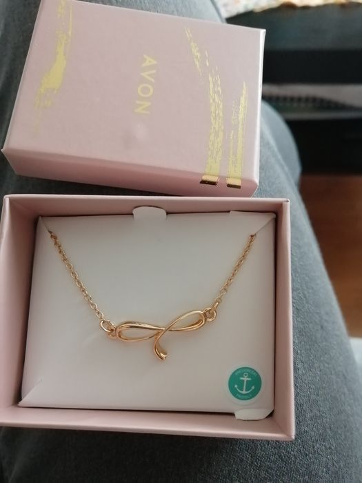 Bransoletka nieskończoność pozłacana Avon