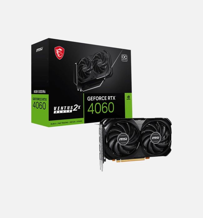 Karta graficzna MSI GeForce RTX 4060 VENTUS 2X CZARNA 8G OC