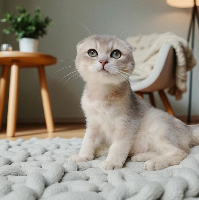 Скотіш фолд - чудовий котик