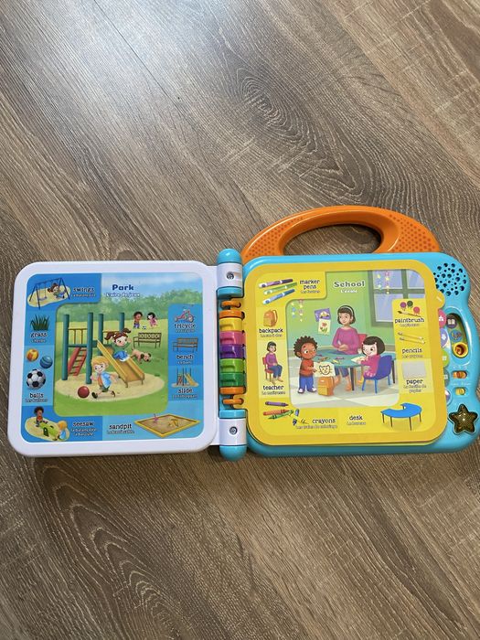 розвиваюча інтерактивна книга LeapFrog 100 слів