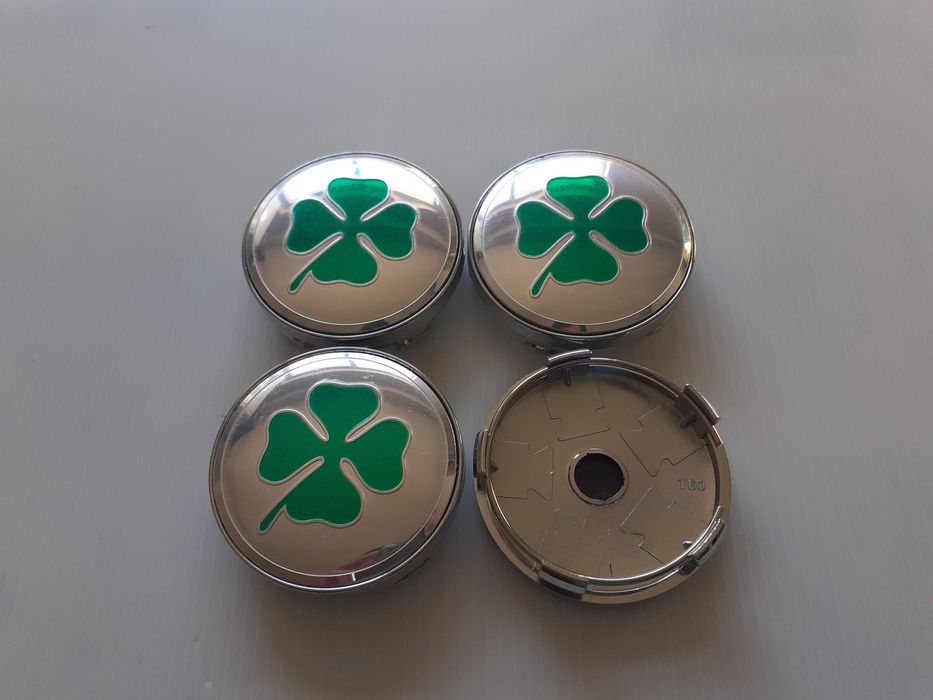 Centros/tampas de jante completos Alfa Romeo com 50, 56, 60 e 65 mm