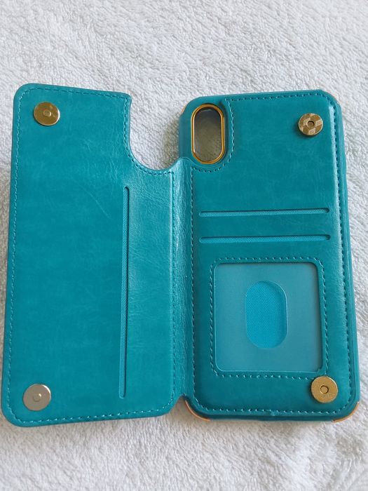 iPhone  X wallet  case Mercari  Nowy.
Długość- 15 cm. Szerokość- 7,5 c