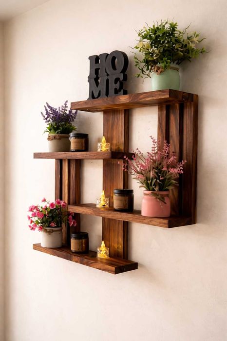 Stylowa półka wisząca ścienna