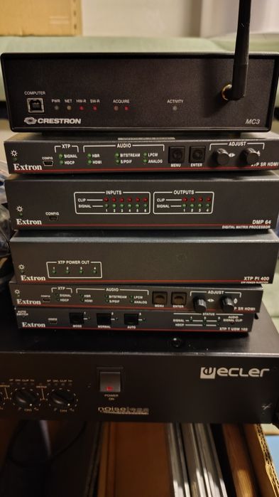 Extron, Ecler, Crestron