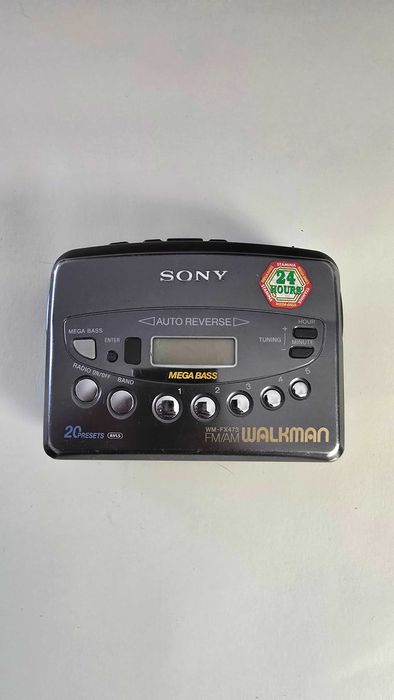 • Walkman Casio WM-FX473 - Classic Vintage with Radio and Station Memory!64284489210498120