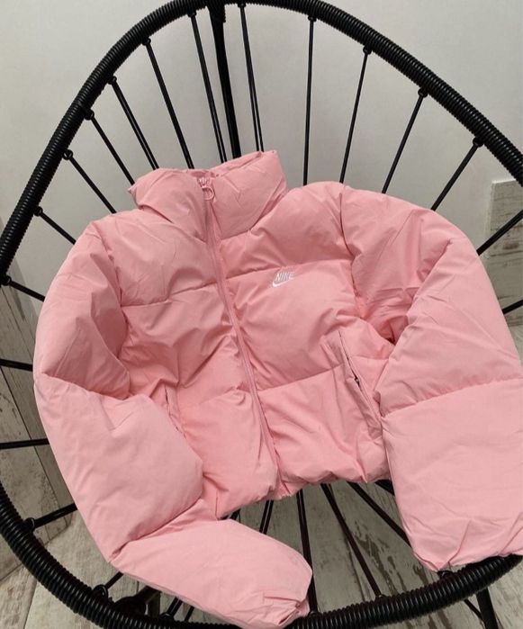 Куртка рожева жіноча