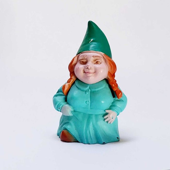 Boneco Senhora Gnomo em pvc