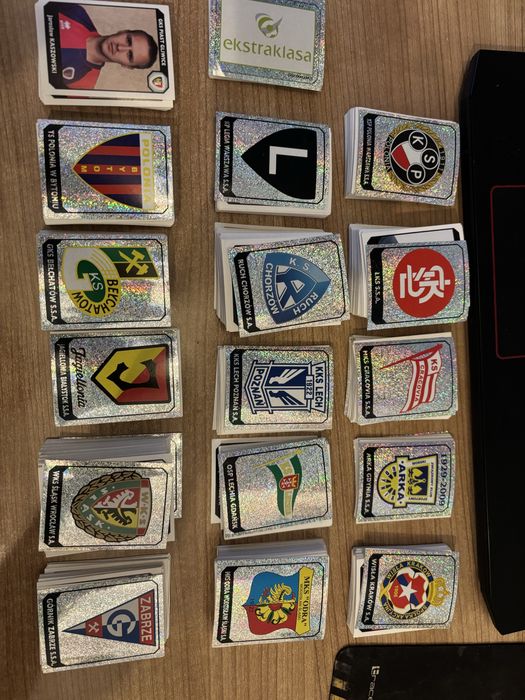 Naklejki panini ekstraklasa 2008