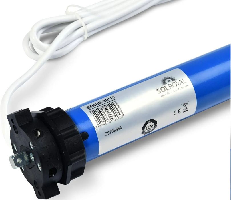 Silnik rurowy do rolet zewnętrznych Sol Royal - SolTec M13.