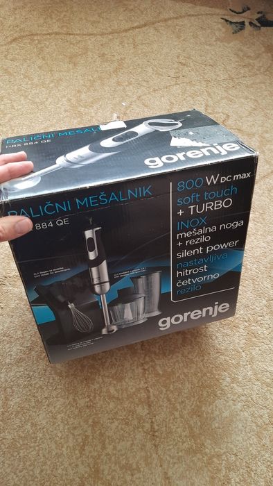 Ручний блендер (погружний) Gorenje HBX 884 QE