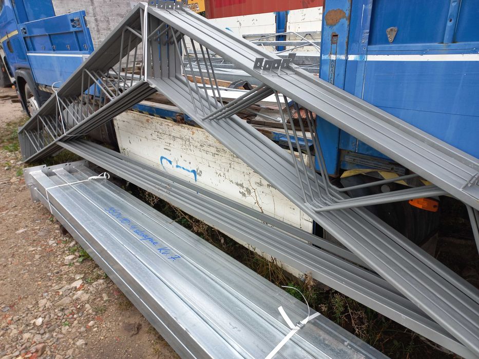 KONSTRUKCJA WIATA OCYNKOWANA 7 x 13m Garaż Magazyn Hala Rolna warsztat