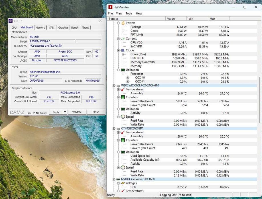Komputer Gamingowy Ryzen 5 3500/ GTX 1660 OC 6GB / 16 GB RAM / WIN 11