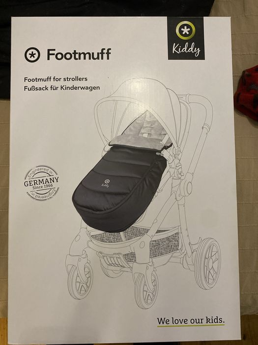 Śpiworek do wózków  kiddy footmuff
