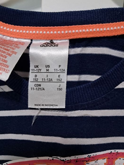 Koszulka t -shirt Adidas roz.152 dziewczynka
