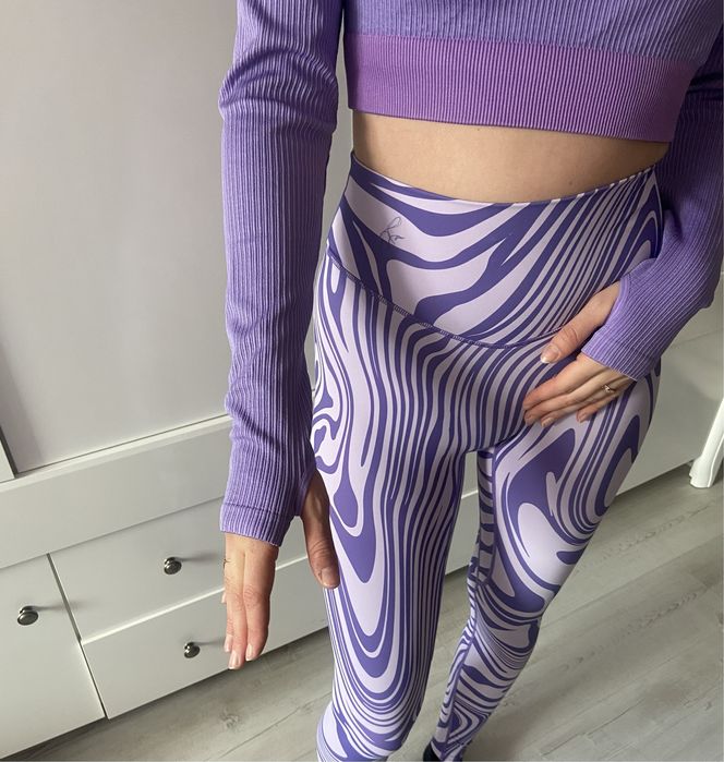 Koszulka damska fitness krotka