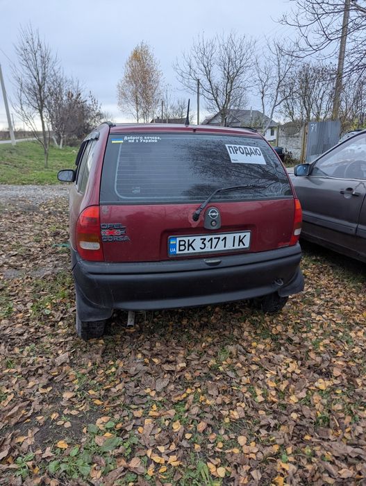 Продам опель корса з переоформленям