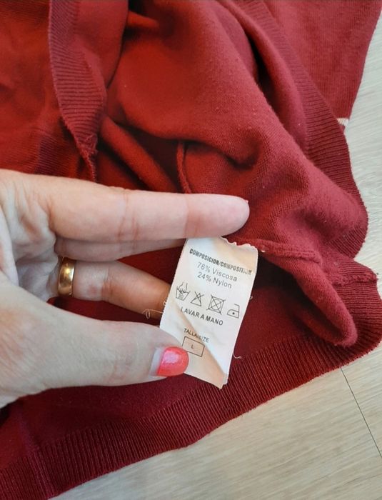 Camisola bordeaux L