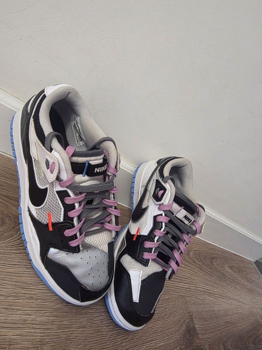 Nike Dunk Scrap Mismatch White Black