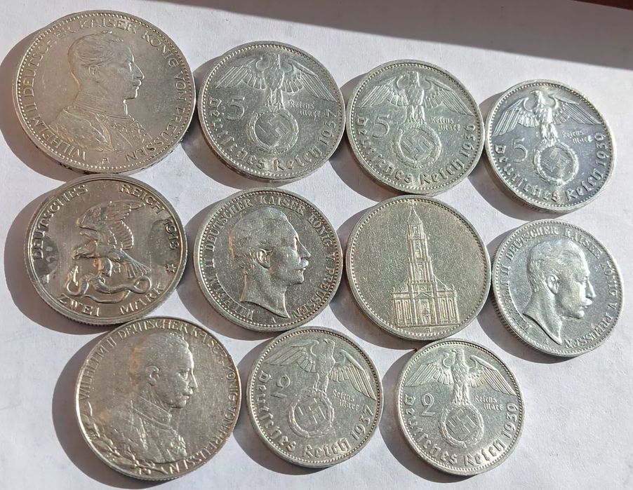 Срібні монети Німеччини