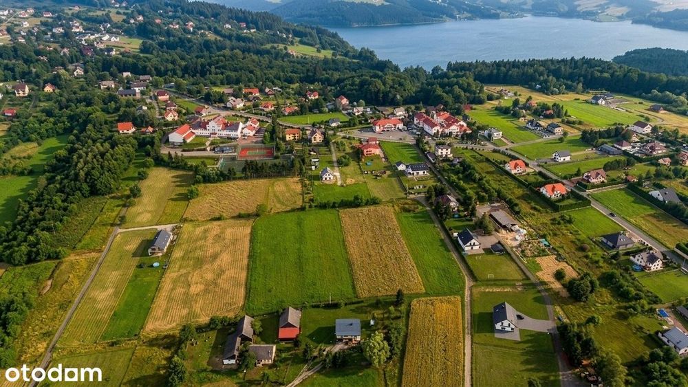 2,5 ha działek budowlanych – 900 m od JEZIORA MUCHARSKIEGO