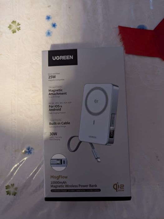 Ugreen Magflow 10000mAh 25W qi2.2