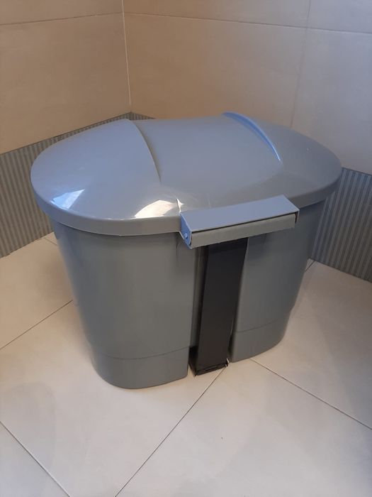 Caixote reciclagem + cesto roupa suja