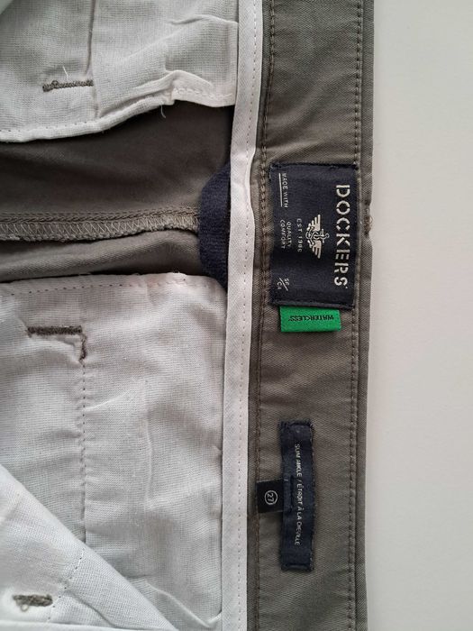 Calças Dockers Verde Slim Ankle Tamanho US 27