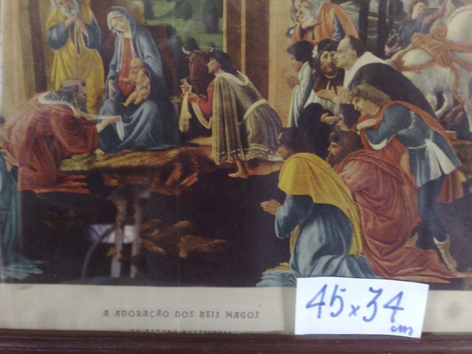 Belissimo quadro cena histórica .