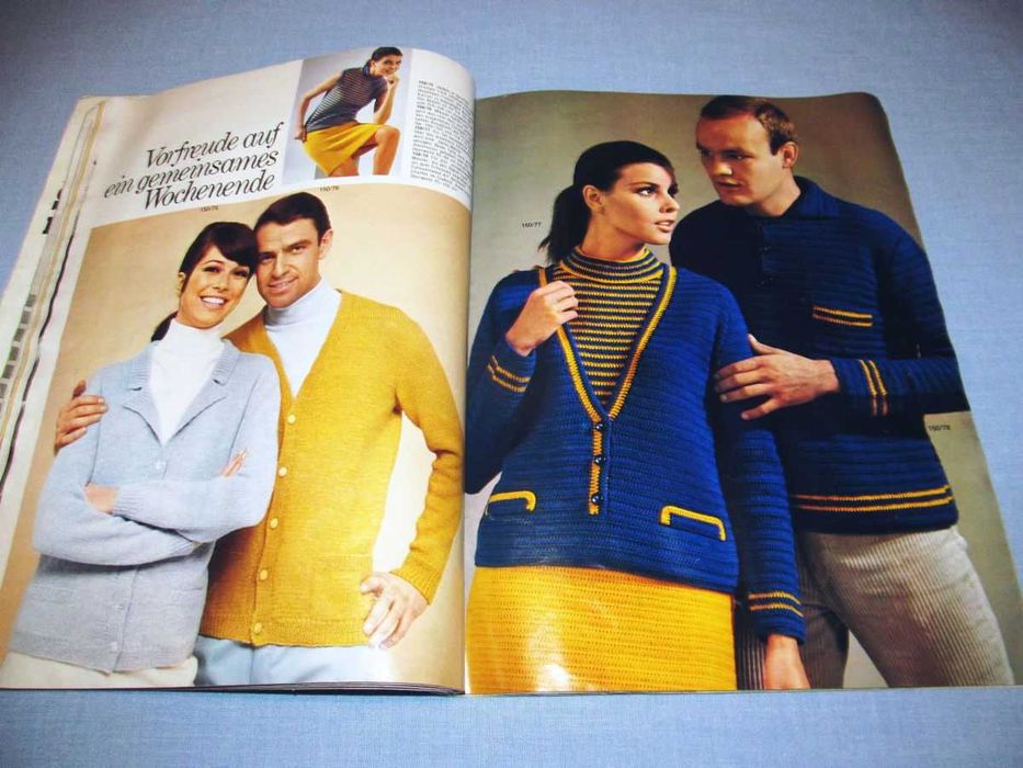 Burda Strickmoden Handarbeiten 1968 Vintage