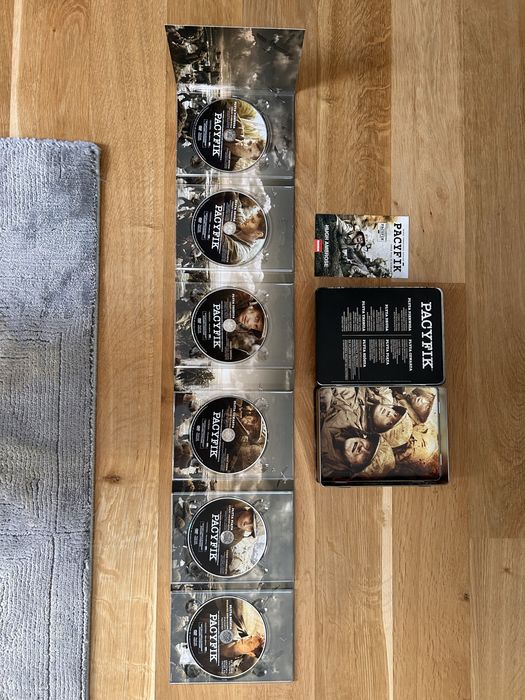 Pacyfik DVD serial HBO Metalbox