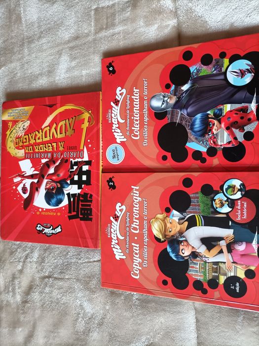 3 Livros da Ladybug