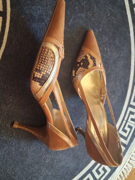 Nowe z naturalnej skóry buty Firmy högl