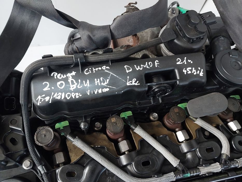 Silnik 2.0 BlueHdi DW10F 2021r.45tys km Kpl