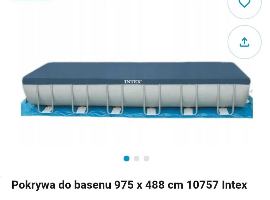 Pokrowiec na basen Intex 975x488x132