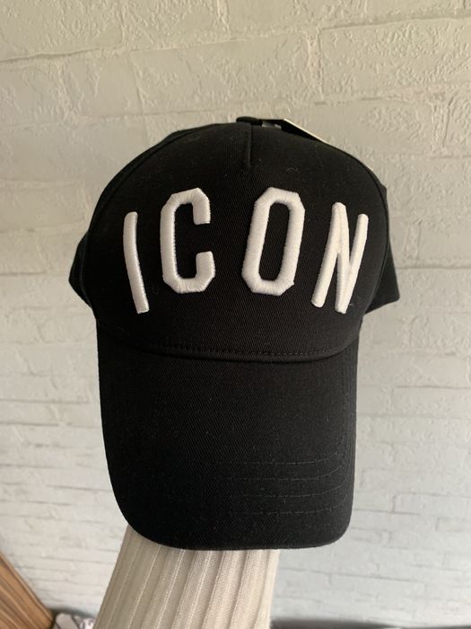 Czapka kaszkietówka czarne dsquared2 hit piękna ICON