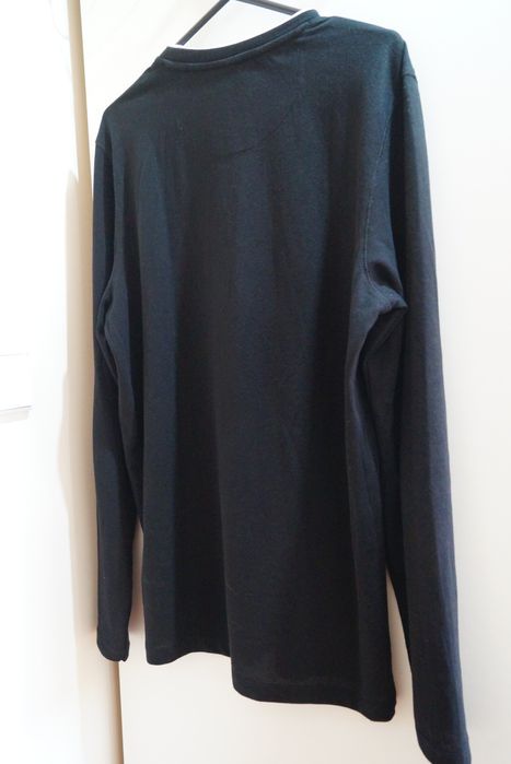 Camisola springfield preta de manga comprida