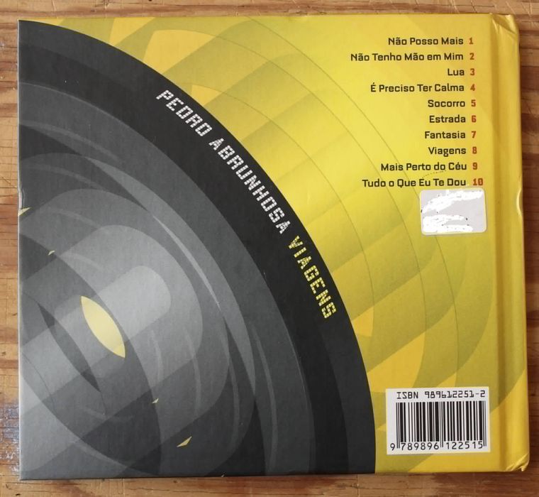 CD (Livro) Pedro Abrunhosa * Bandemónio - Viagens