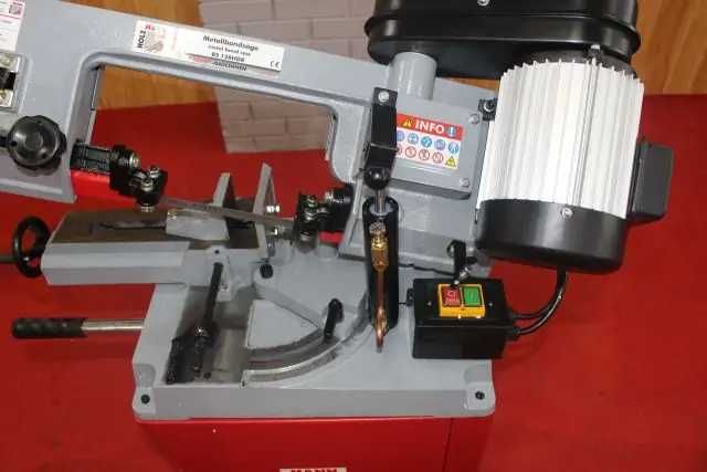 Стрічкова пила по металу Holzmann BS 128HDR 400 В ленточная пила для метала отрезной по металу відрізний