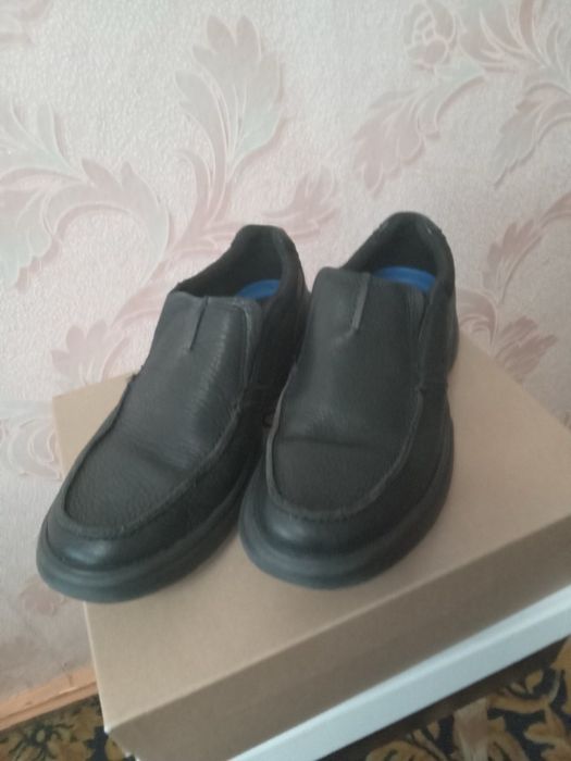 Чоловічі шкіряні мокасини Clarks. р.42. БУ