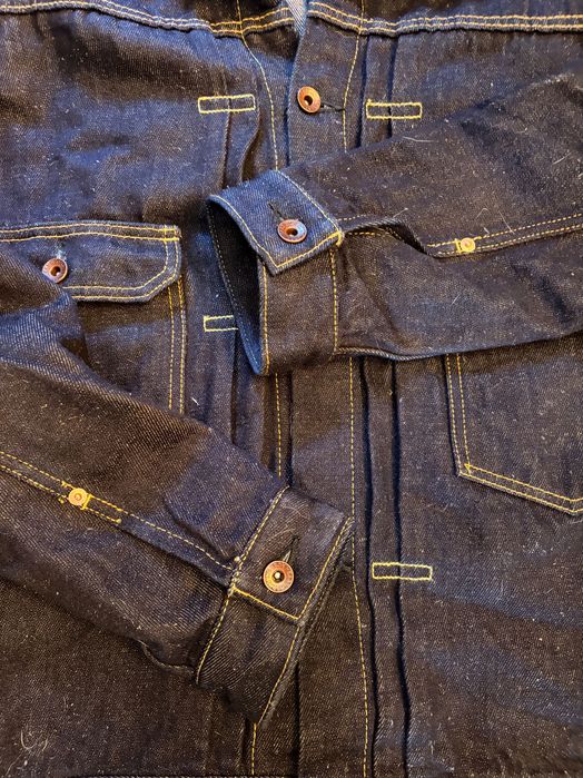Iron Heart Selvedge denim kurtka xxxl