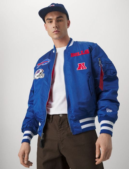 Kurtka zimowa ocieplana flek bomber ma-1 Alpha new era L XXL nowar