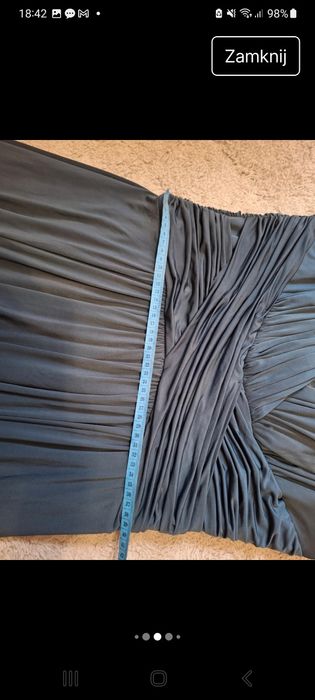 Sukienka wieczorowa weselna  44