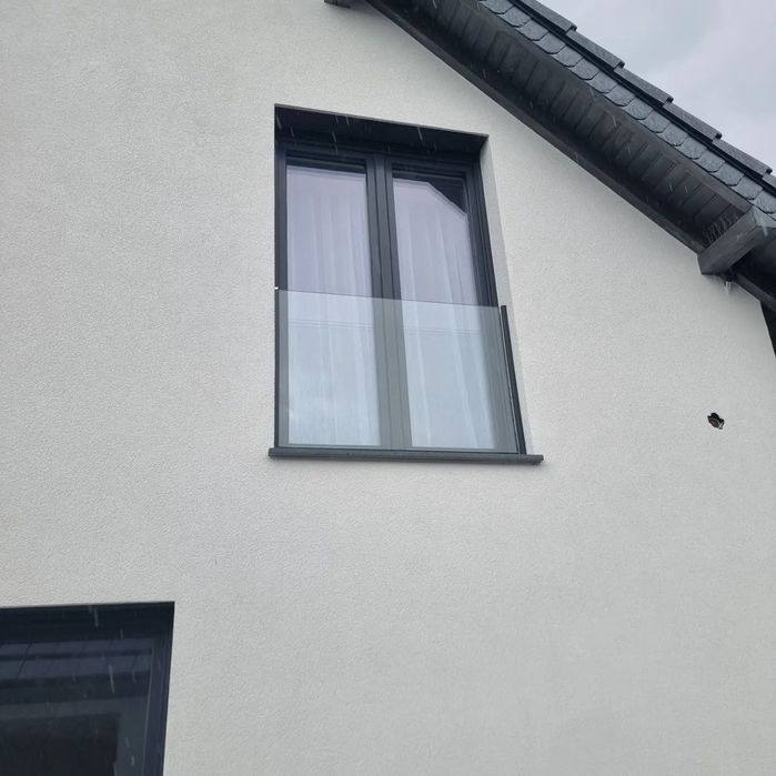 PROMOCJA!!! Balkon francuski aluminium stal nierdzewna szkło