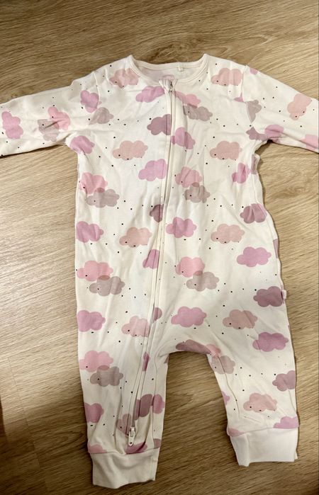 4 Bodysuit fecho duplo 6 a 9 meses algodão