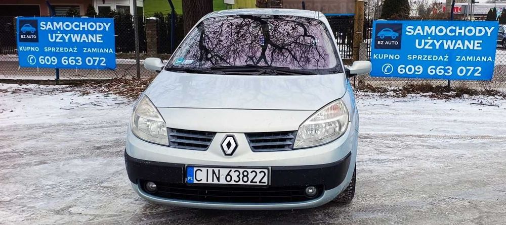 Scenic 1.6 benzyna 2004 w pełni sprawny bez rdzy doinwestowany zadbany